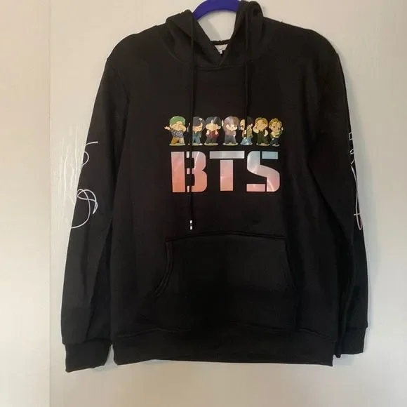BTS | Tops | Bnwot Size M Bts Hoodie | Poshmark